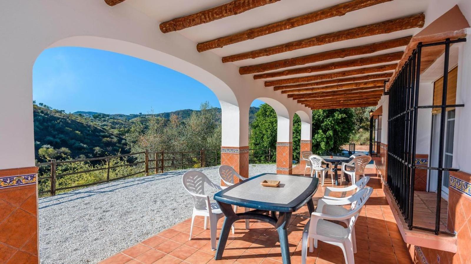 Villa El Terral Riogordo By Ruralidays Exterior photo